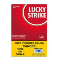 Cigarro Lucky Strike Vermelho